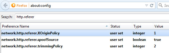 firefox referer