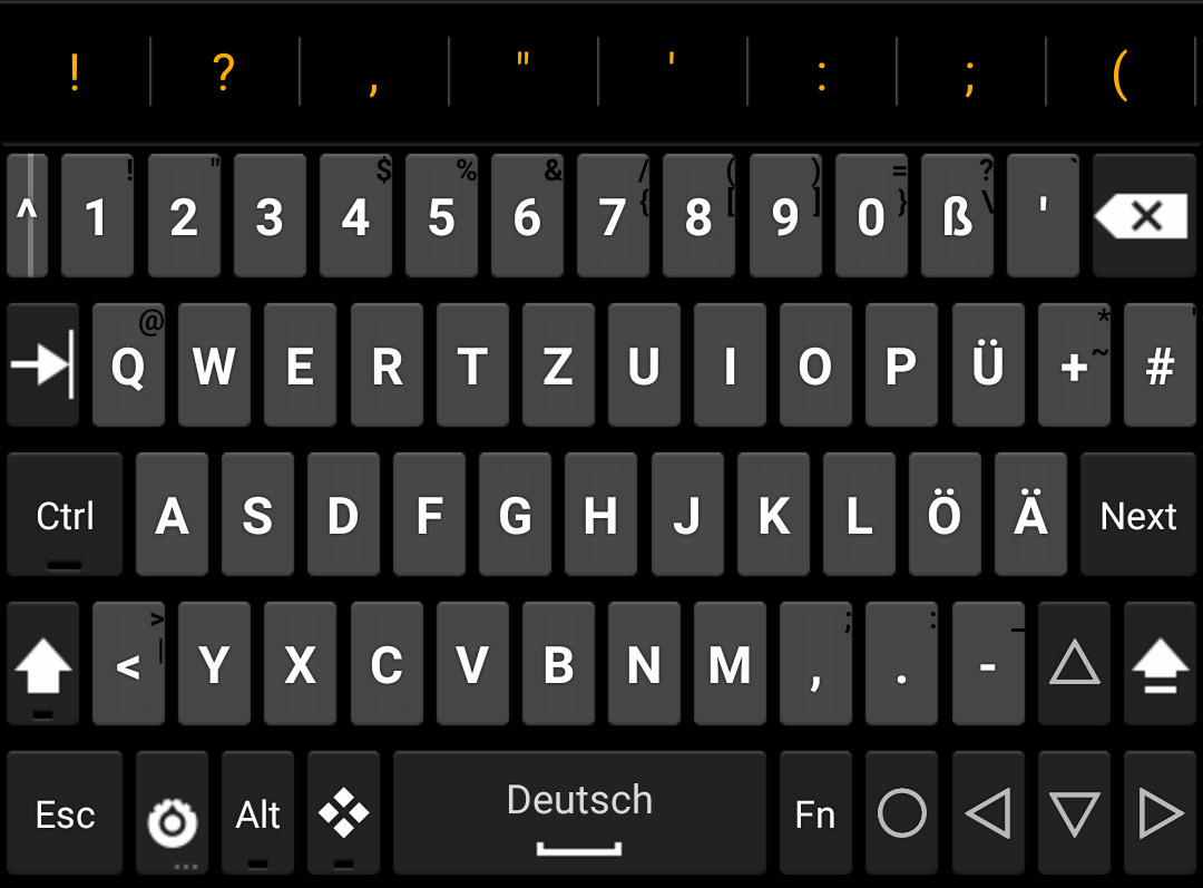 full hackers keyboard
