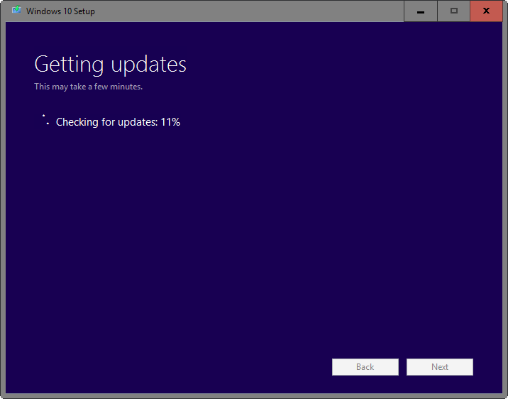 getting updates