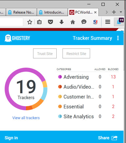 ghostery 6.0