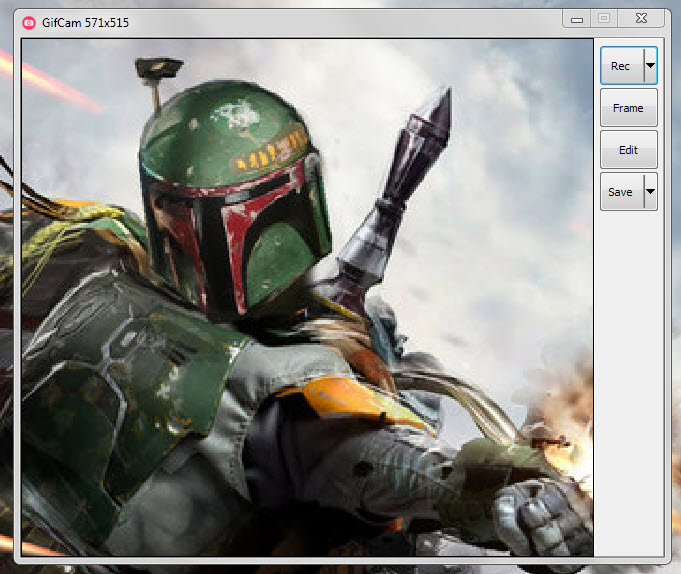 gifcam main interface