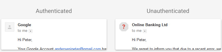 gmail authentication