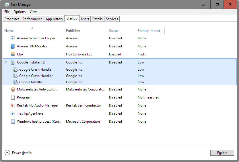 google installer