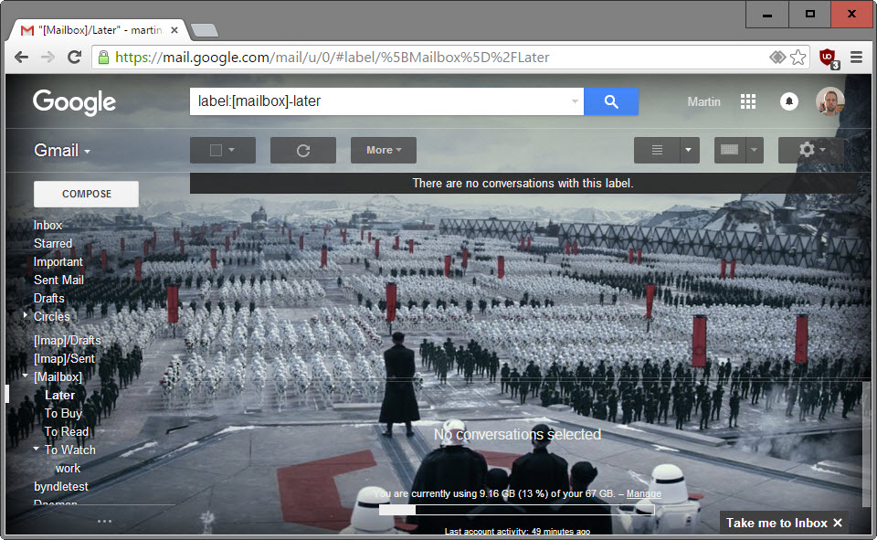 google star wars experience