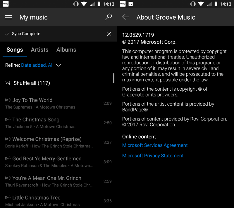 groove music retire