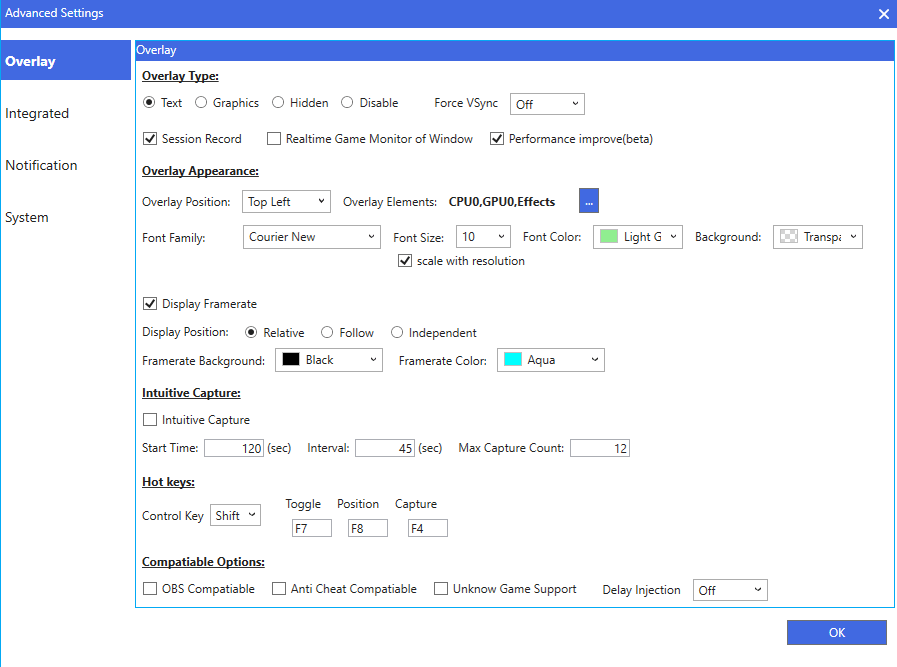 hardware monitor customize