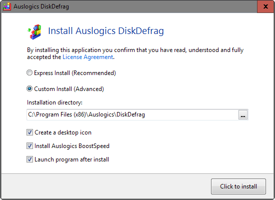 install program