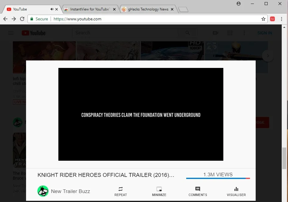 instantview youtube