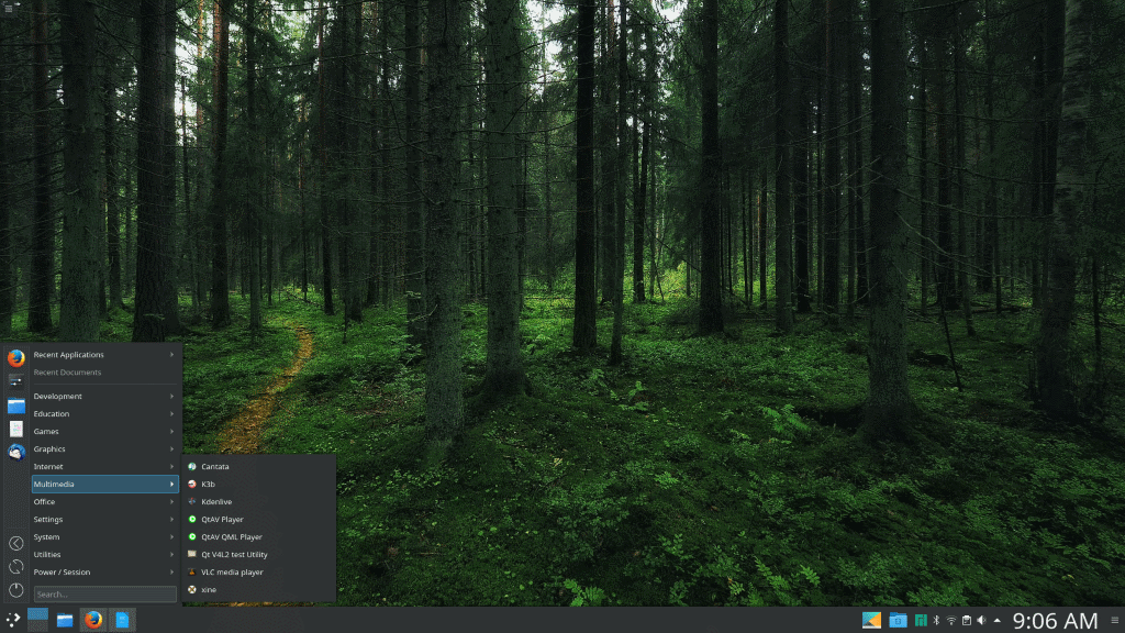 KDE Cascade Kicker
