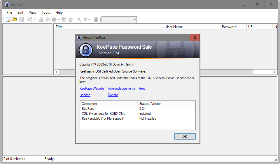 keepass 2.34