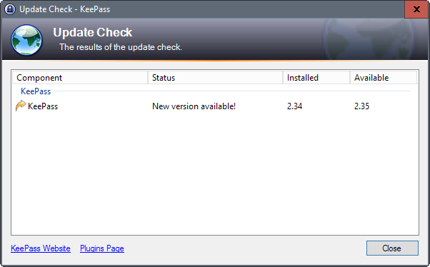 keepass 2.35