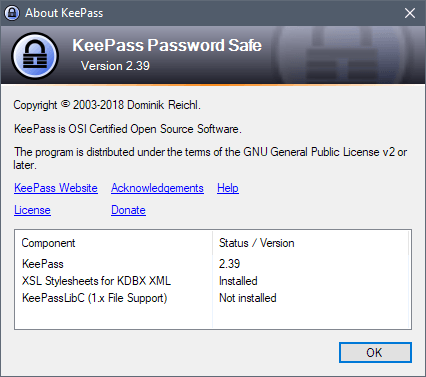 keepass 2.39