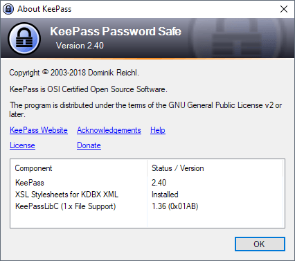 keepass 2.40
