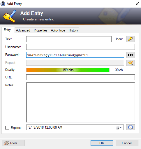 keepass password manager