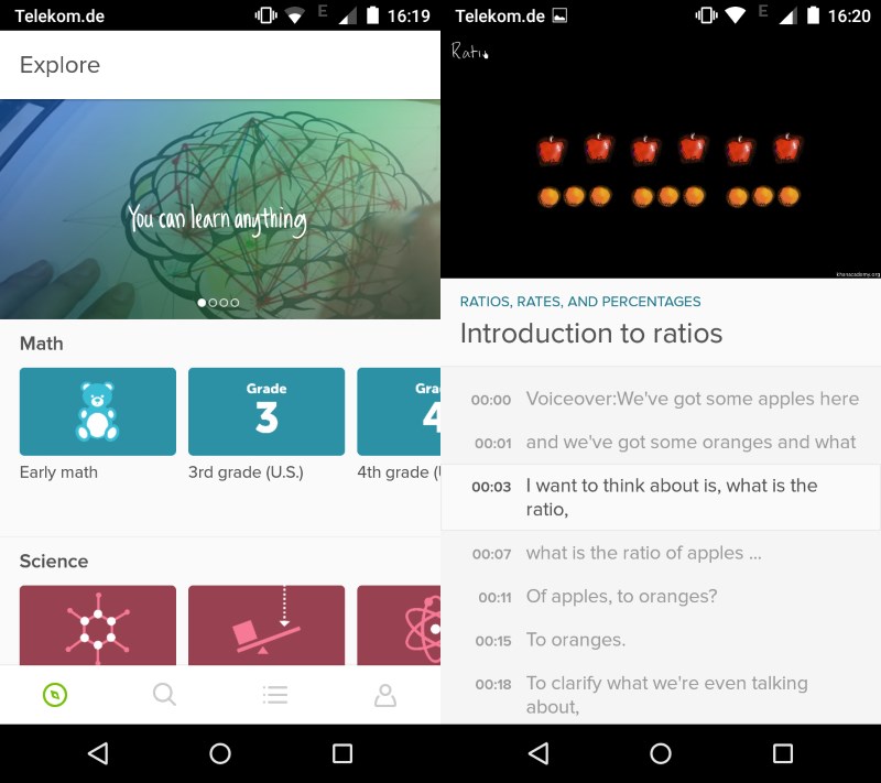 khan academy android