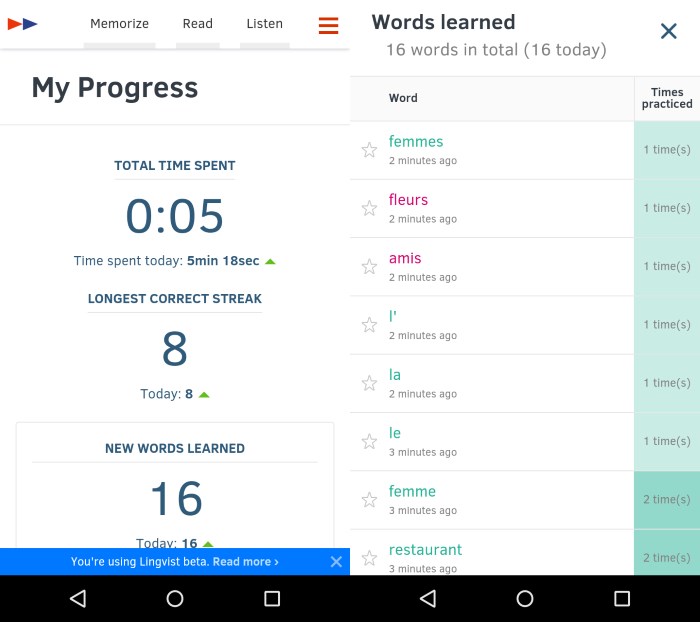 learn english french