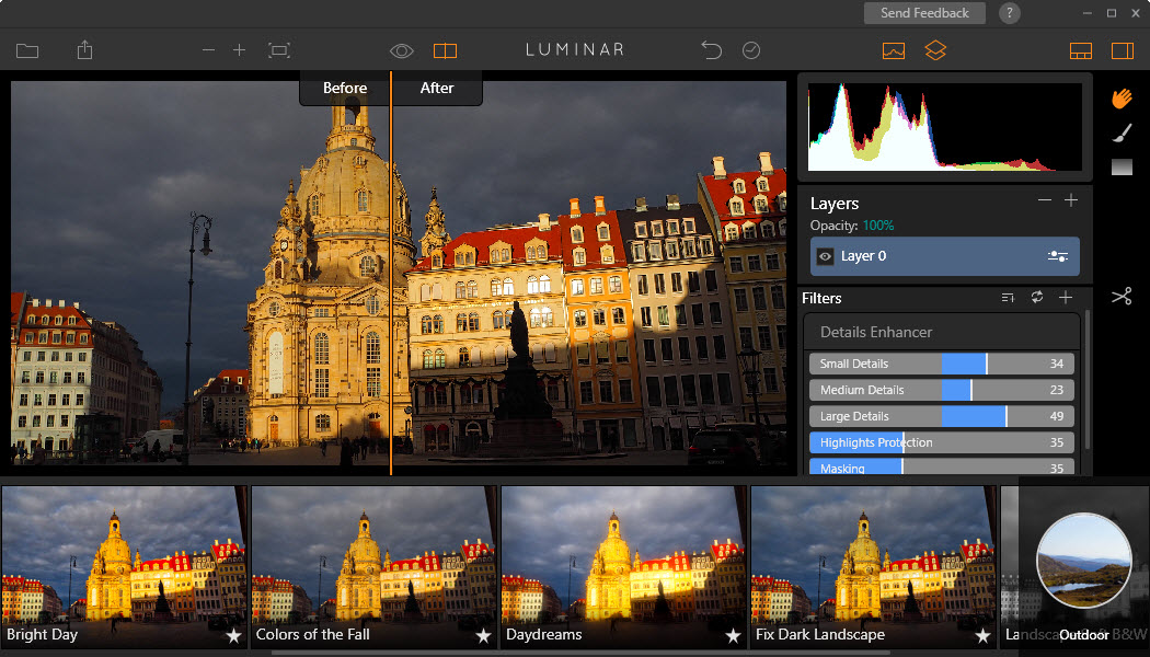 luminar filters