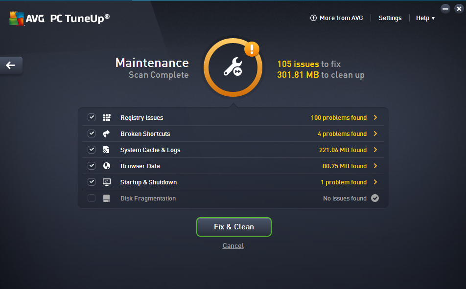 maintenance