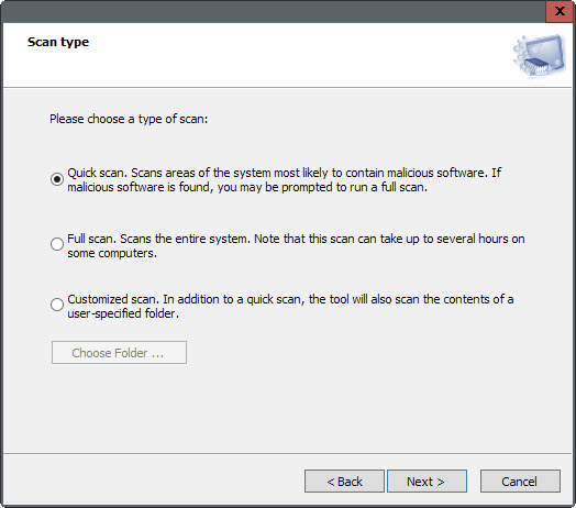 malicious software removal tool