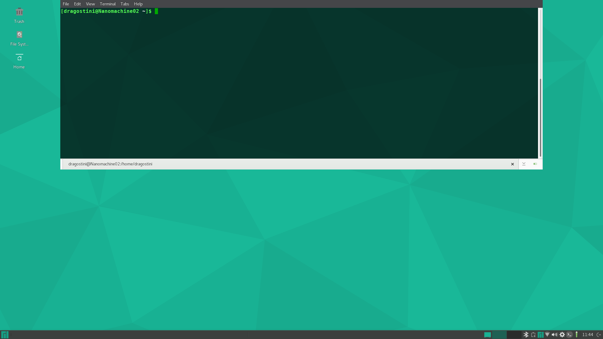 Manjaro Drop Down Terminal