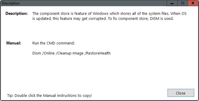 manual troubleshooting