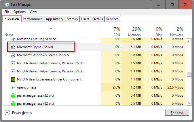 microsoft skype skypehost.exe