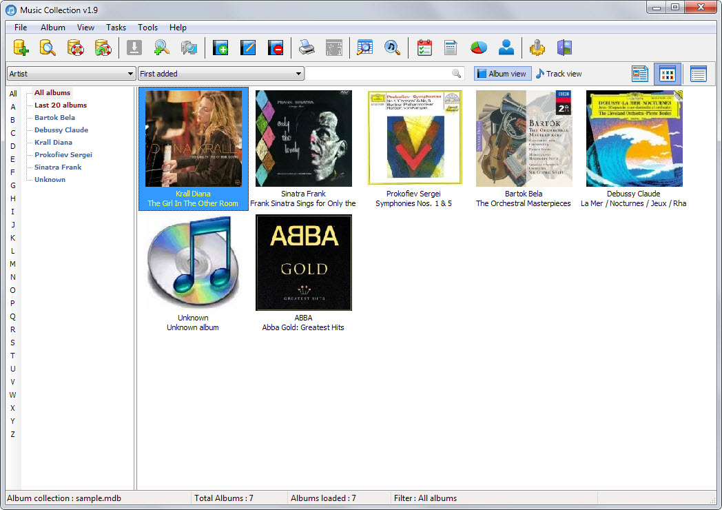music collection