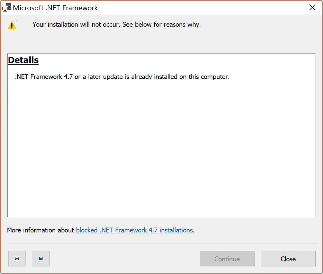net framework 4.7