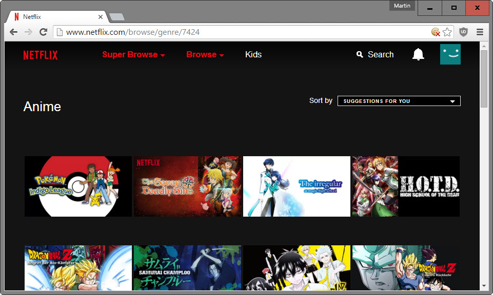 netflix anime