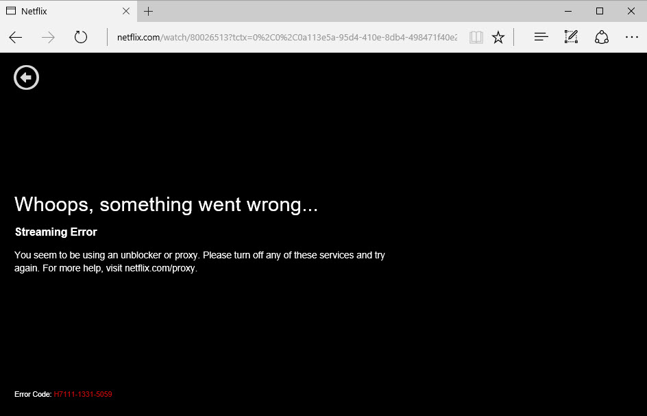 netflix error unblocker