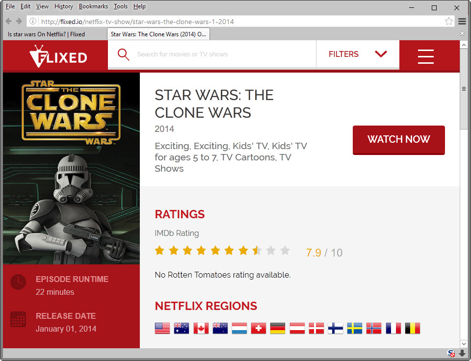 netflix search