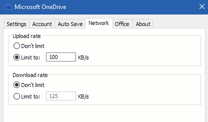 onedrive limit upload downloa drate