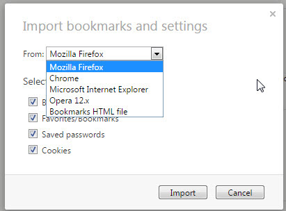 opera bookmarks