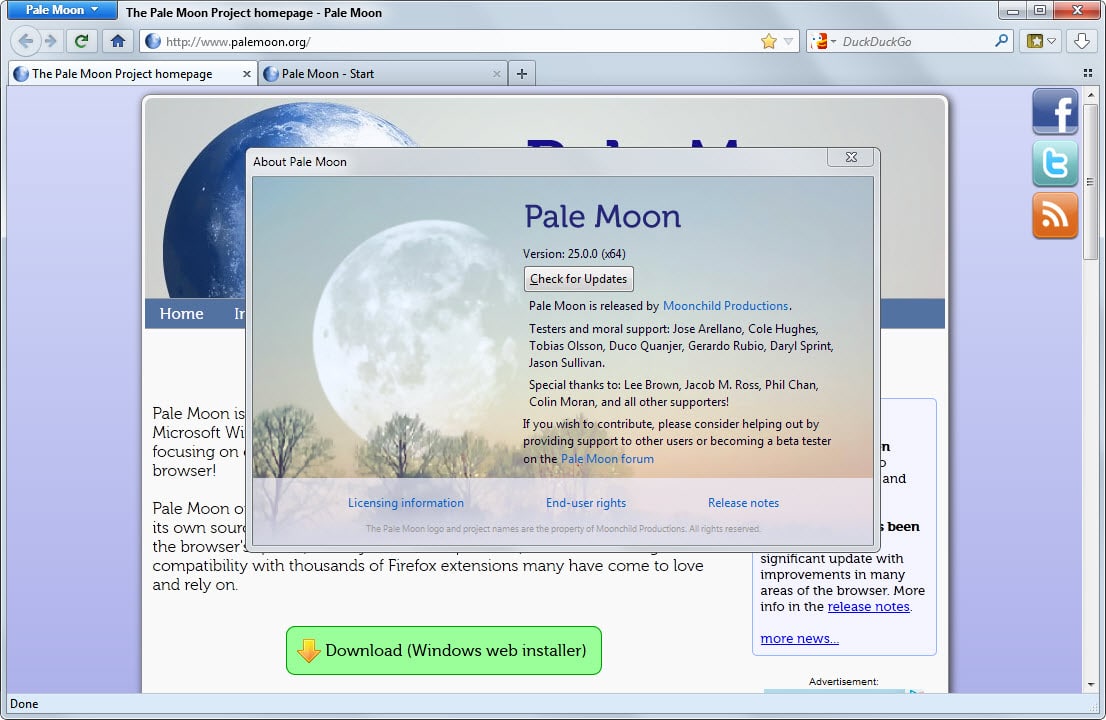 pale moon 25