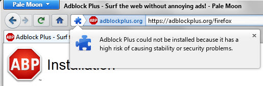 pale moon adblock plus