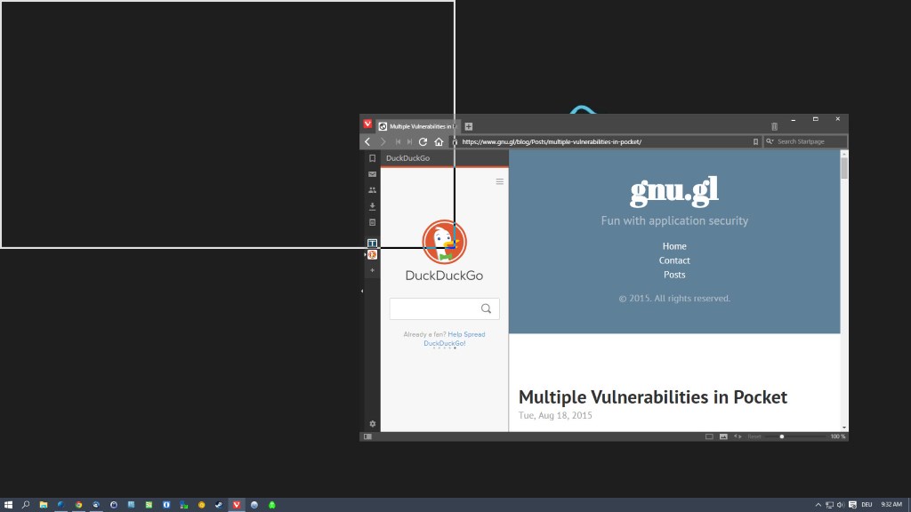 pinning windows windows 10