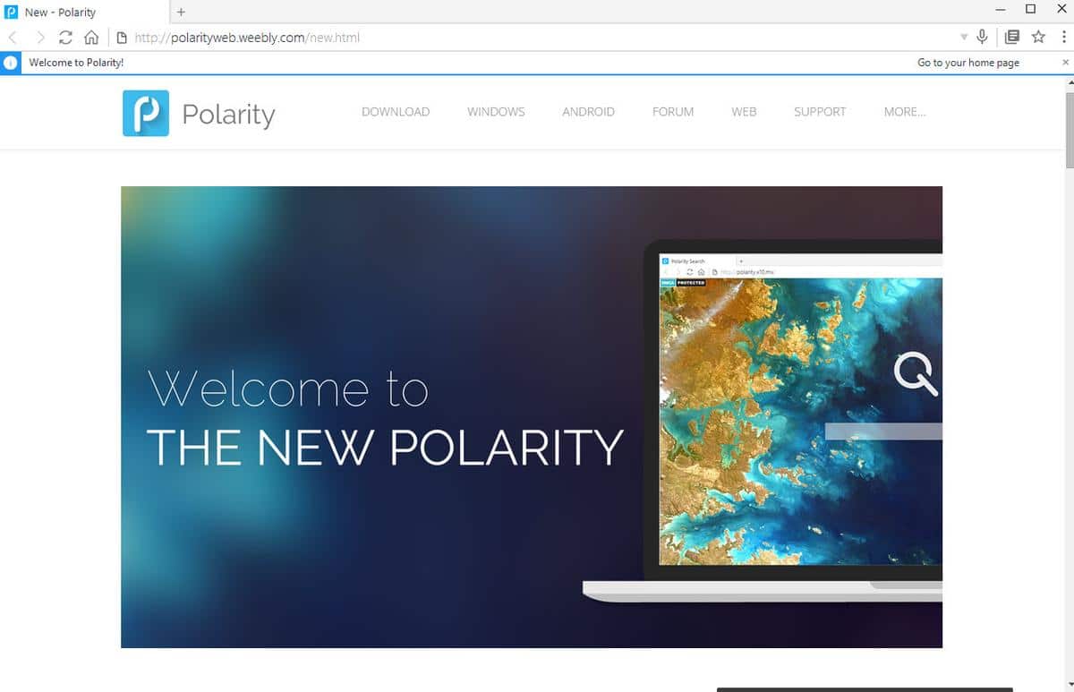 polarity browser