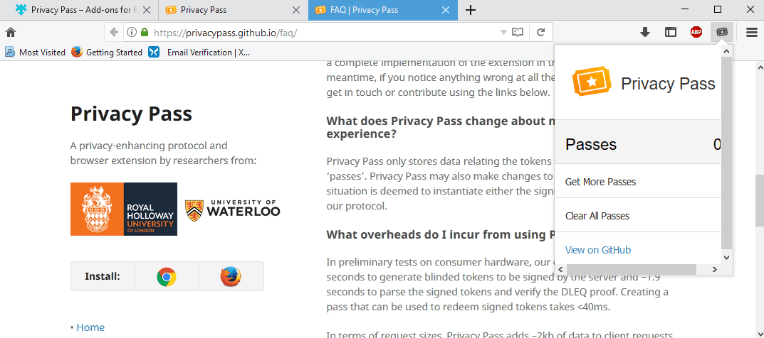 privacy pass