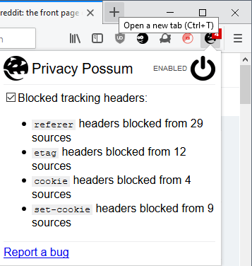 privacy possum