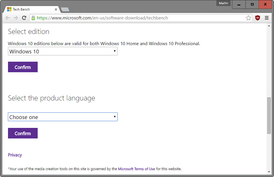 product language