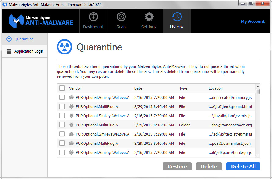 pup unwanted software