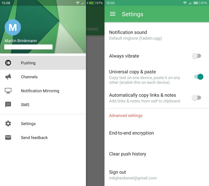 pushbullet