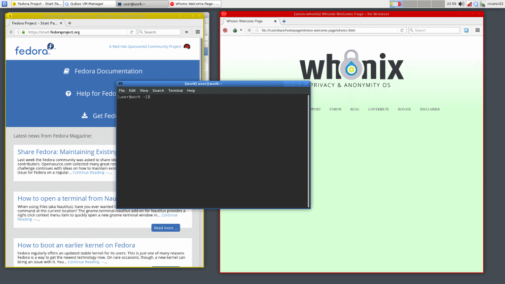 QubesOS MultiQubes