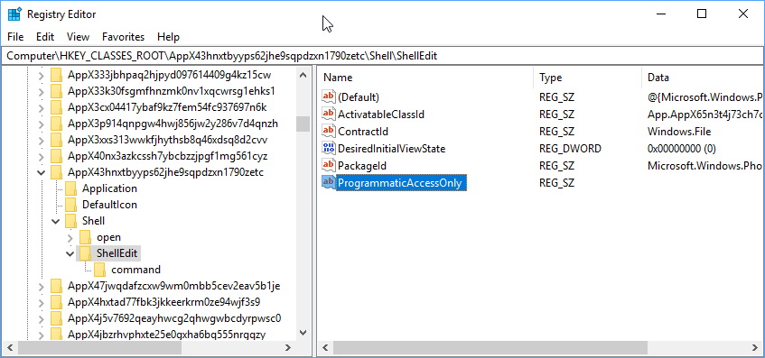 remove edit with photos