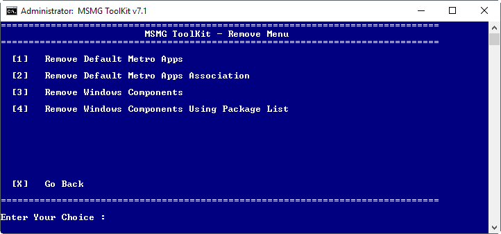 remove
