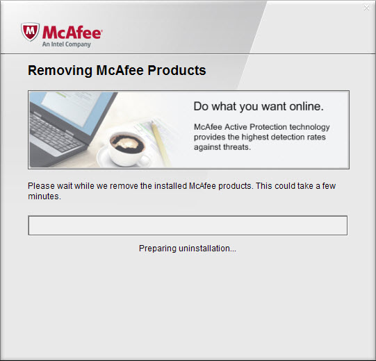 removing mcafee