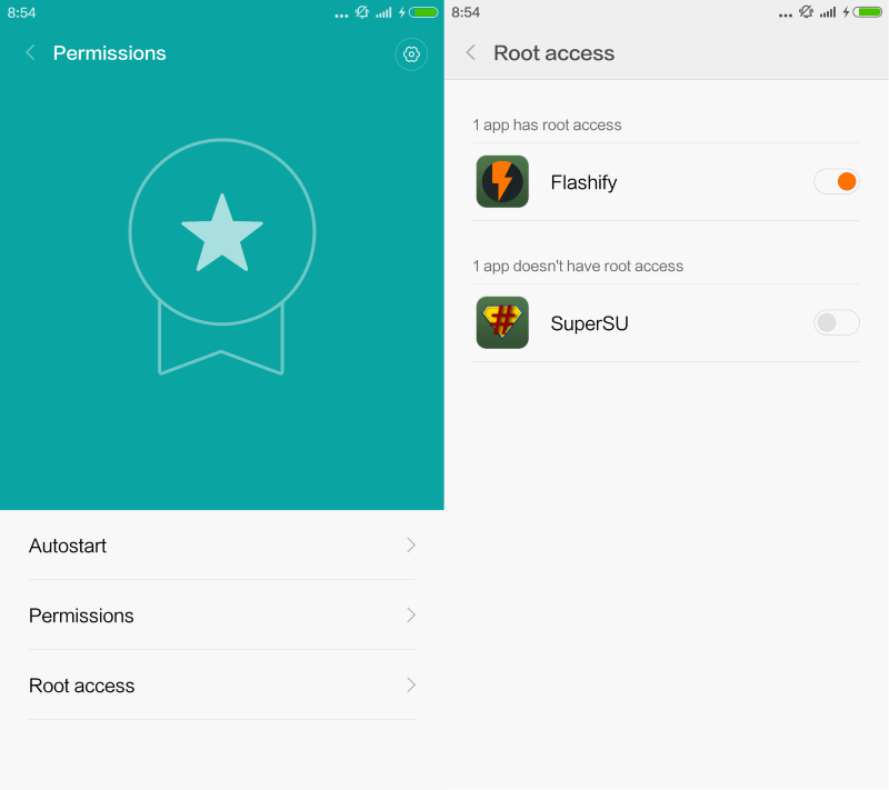 root permissions xiaomi