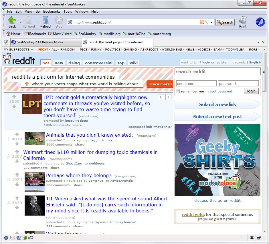 seamonkey firefox alternative
