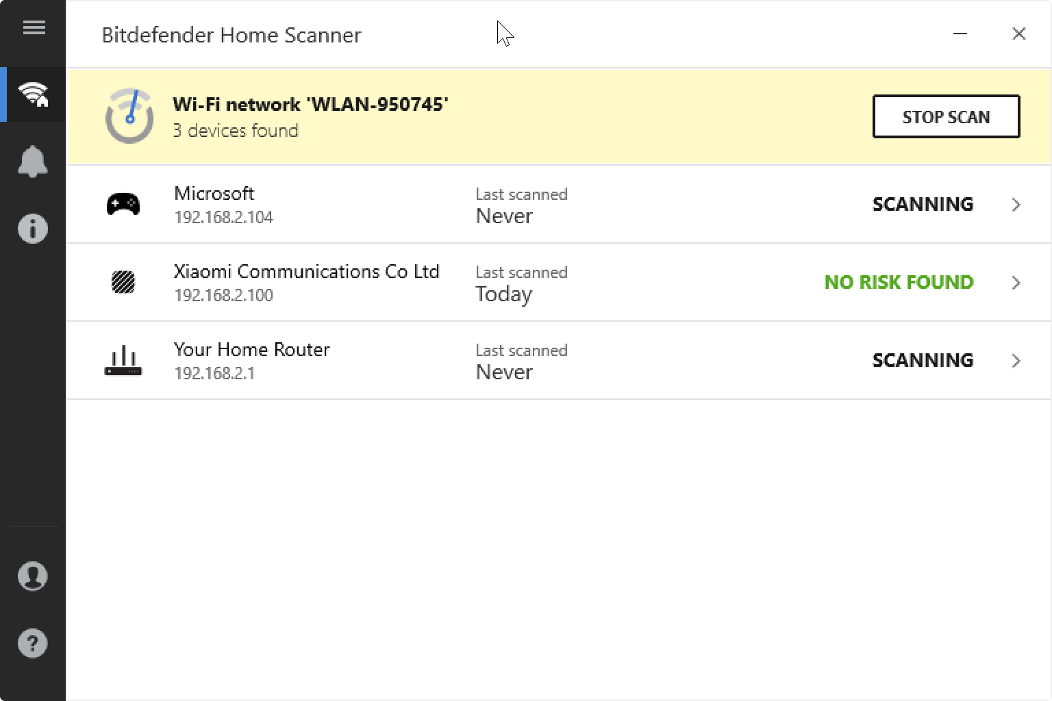 security scan