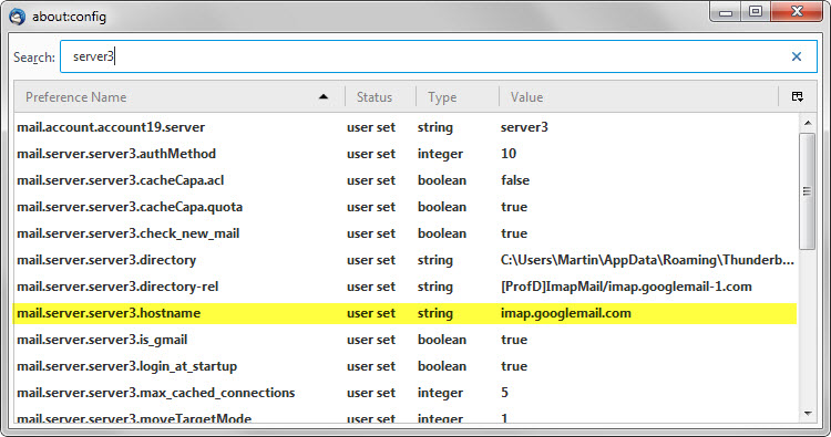 server identification